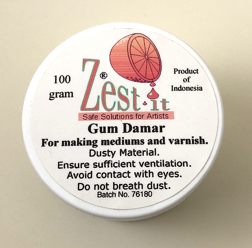 Zest-it Gum Damar 100g